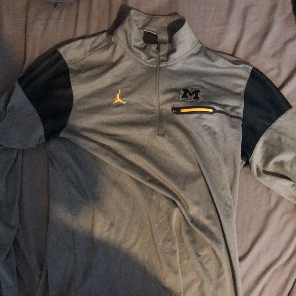 Michigan state Jordan brand sweater